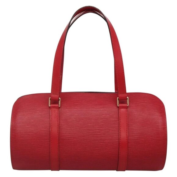 LOUIS VUITTON Epi Soufflot Hand Bag Red M52227 LV Auth mk003 - Picture 2 of 16